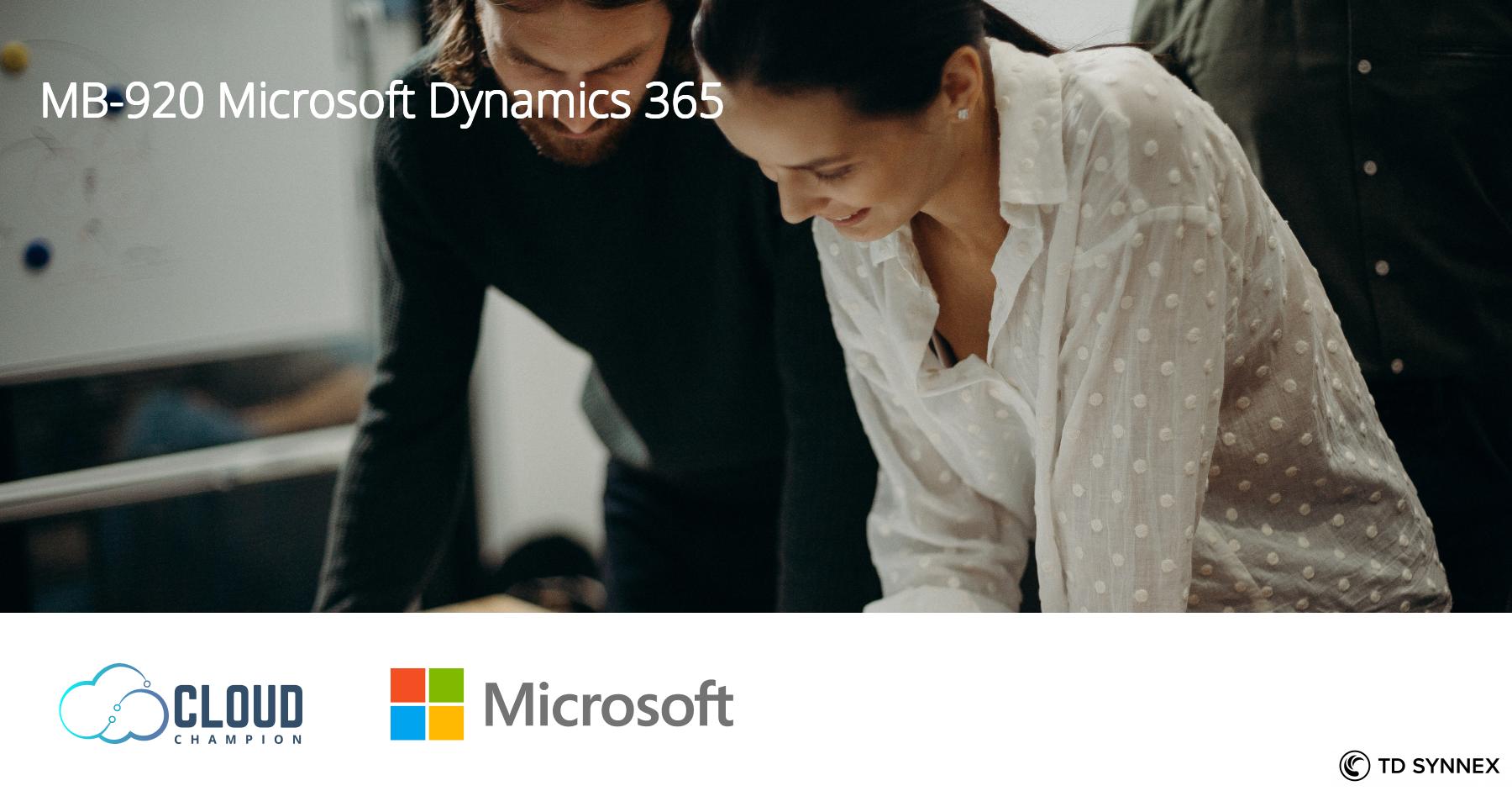 MB-920 Microsoft Dynamics 365 Fundamentals (ERP) – Denmark Cloud Champion